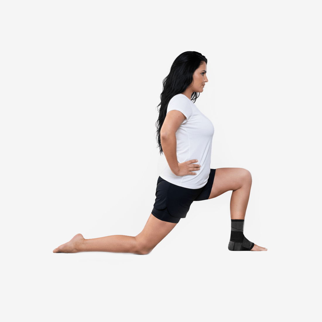 Tornozeleira Compressão Estabilizadora Ajustável Nuvy Alpha