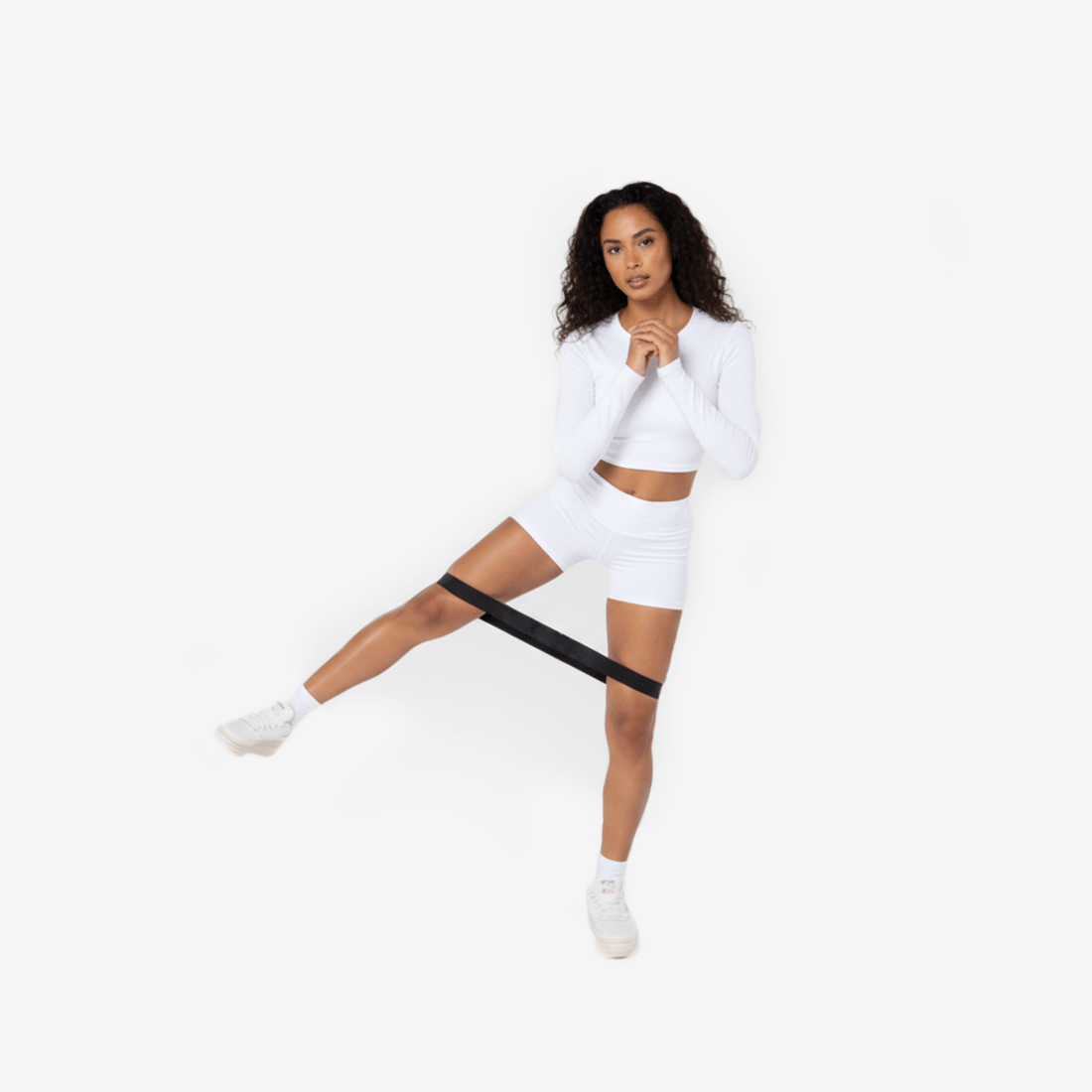 3 Faixas Elásticas para Exercícios Nuvy Corre + 2 de Brinde