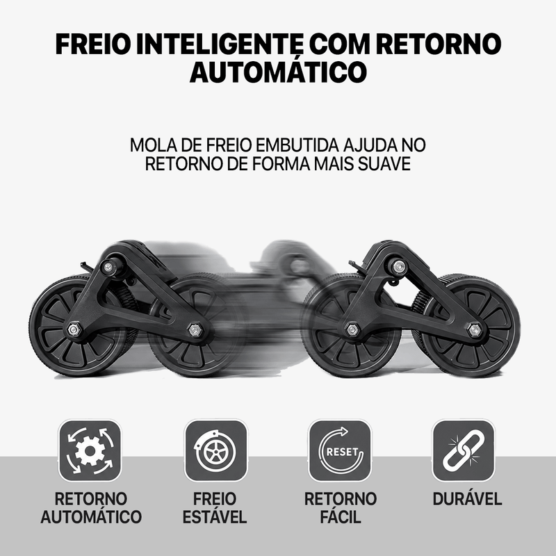 Rolo Nuvy +4 BRINDES (1 Elástico, 1 Vídeo com +13 Exercícios, 1 eBook)