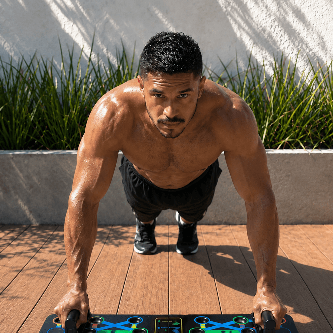Prancha Nuvy Force 14 em 1 Aumentadora de força e definição +2 BRINDES (1 Vídeo com +13 Exercícios, 1 eBook)