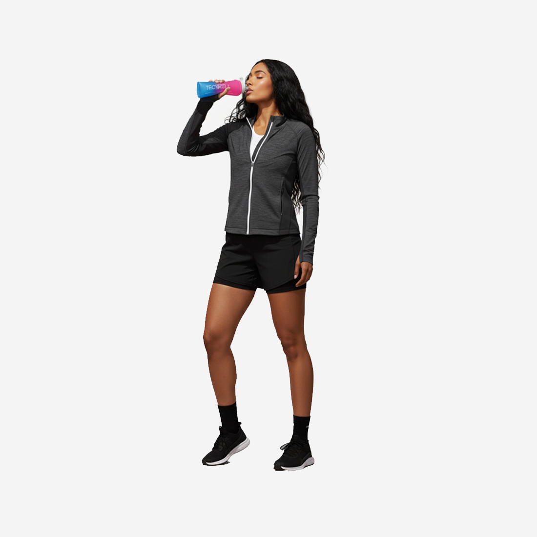 Garrafa de Água Dobrável Esportiva Nuvy Horizon