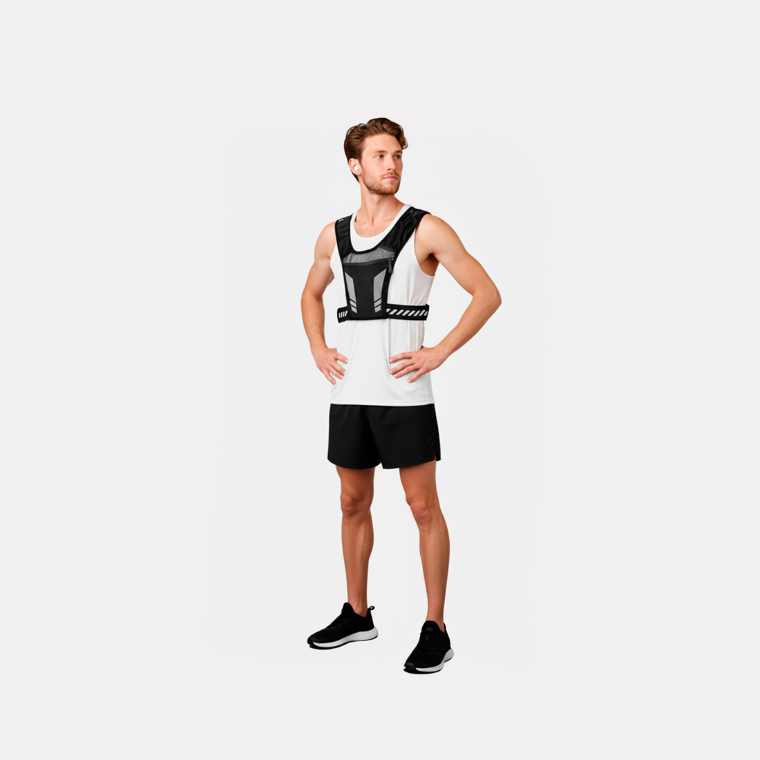 Colete de Corrida Nuvy Vision Run Ultraleve e Refletor