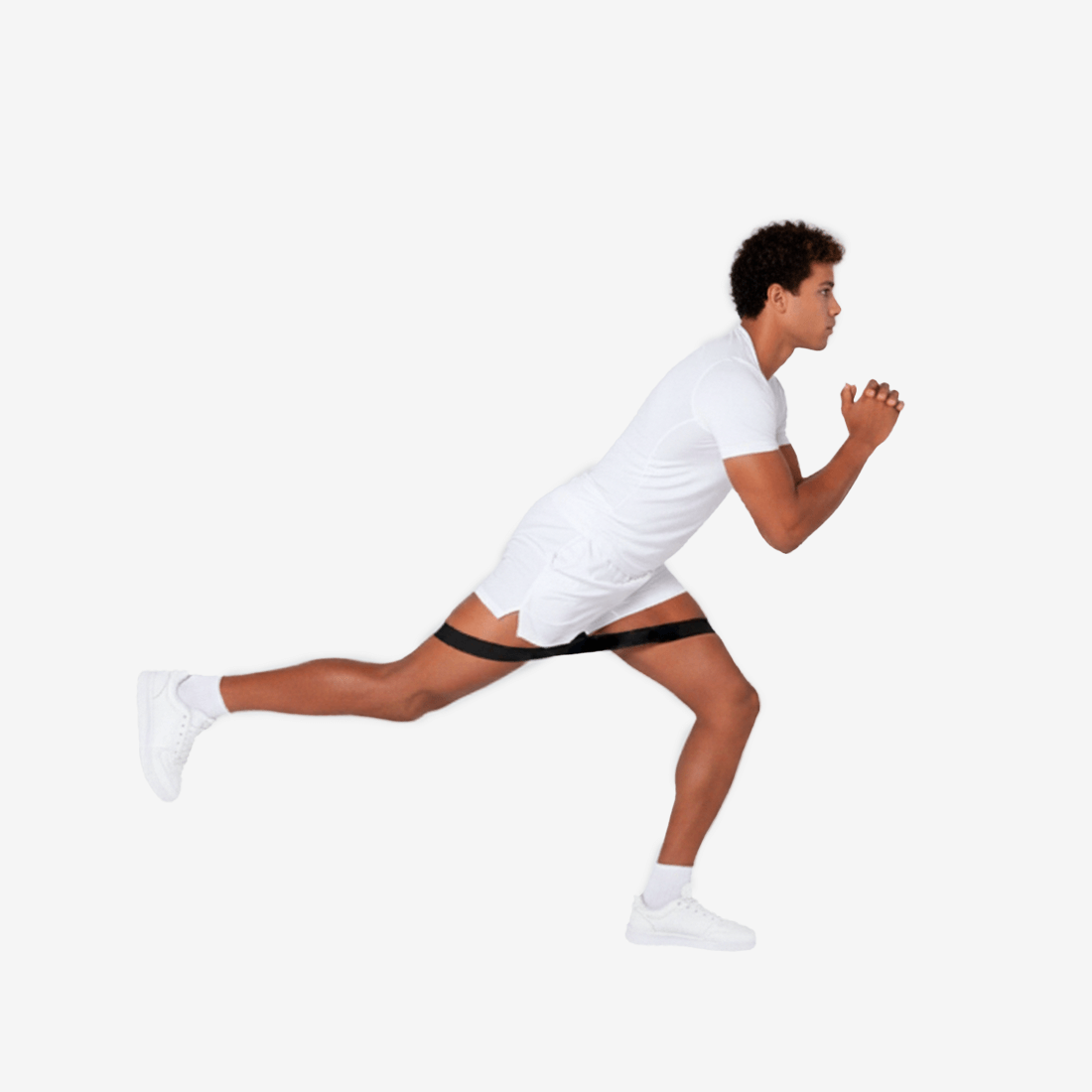 3 Faixas Elásticas para Exercícios Nuvy Corre + 2 de Brinde