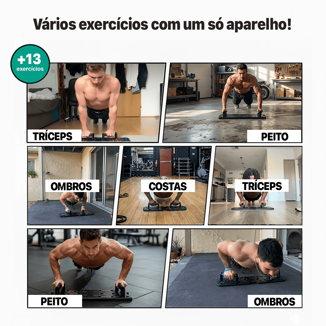 Prancha Nuvy Force 14 em 1 Aumentadora de força e definição