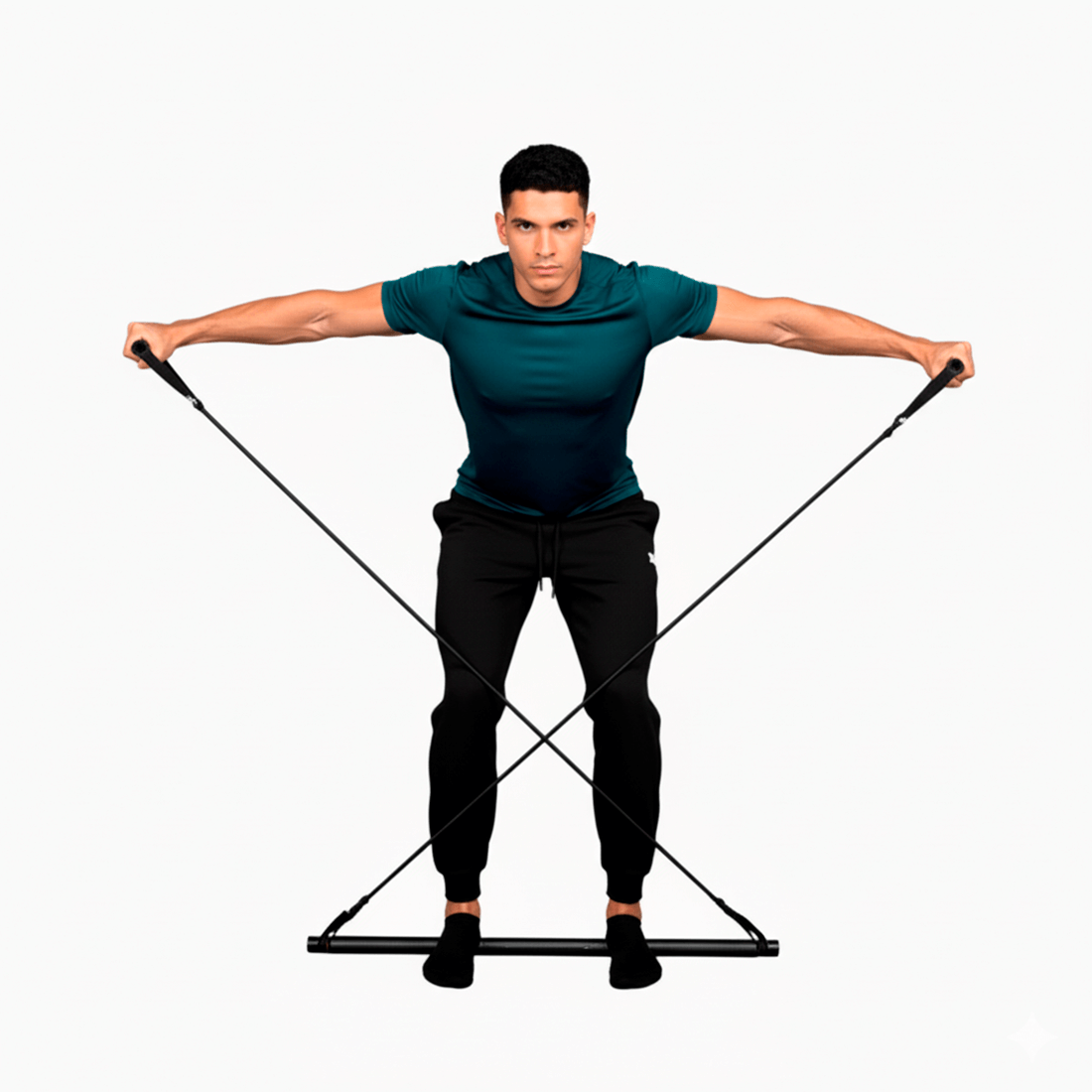 Barra de exercício Nuvy + Bônus Grátis - Treinamento de 20 Exercícios com o Bastão Nuvy