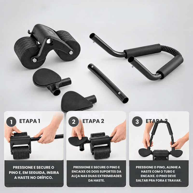 Rolo Nuvy +4 BRINDES (1 Elástico, 1 Vídeo com +13 Exercícios, 1 eBook)
